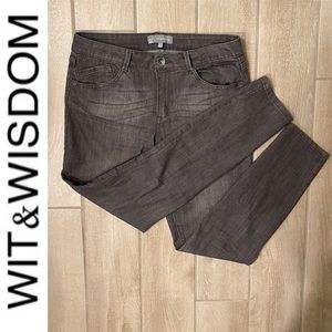 Wit & Wisdom Gray jeans